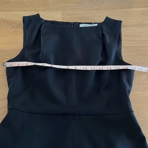 MM Lafleur New york Elegant Black Sleeveless Dress size 6 - Picture 11 of 16
